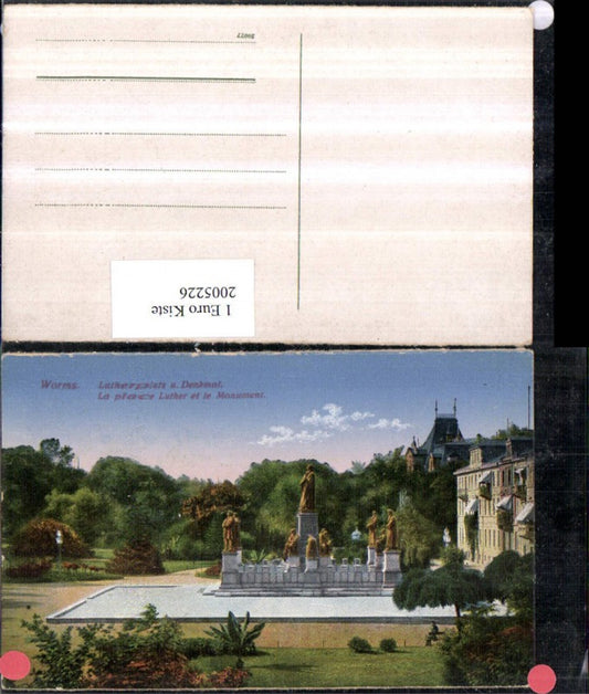 2005226,Worms Lutherplatz u. Denkmal