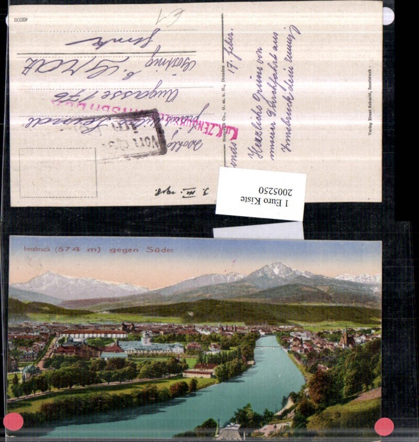 2005250,Innsbruck Totale geg. Süden