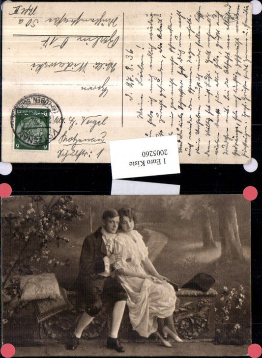 2005260,Frau u. Mann Foto Fototapete