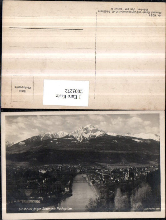 2005272,Innsbruck Totale geg. Süden m. Nockspitze