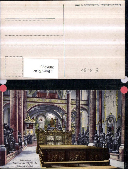 2005273,Innsbruck Hofkirche Innenansicht pub Purger u. Co 12245
