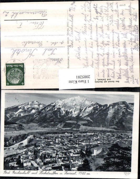 2005281,Bad Reichenhall Totale m. Hochstauffen u. Zwiesel pub Cosy