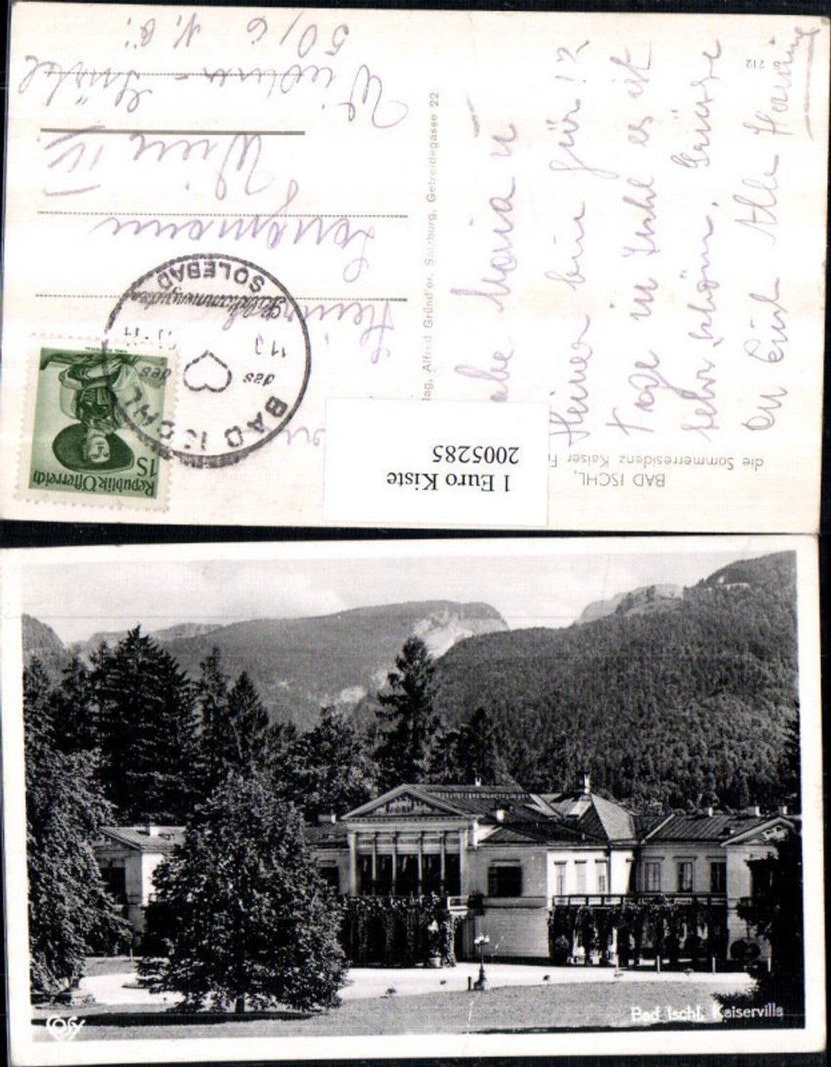 2005285,Bad Ischl Kaiservilla