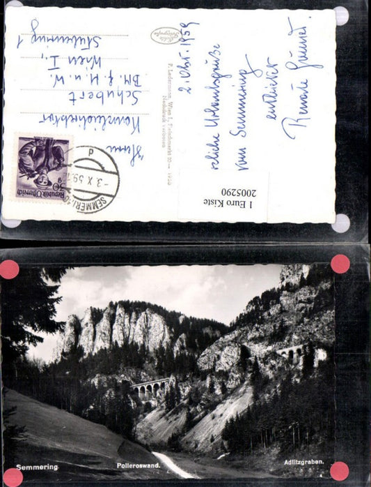 2005290,Semmering Polleroswand Adlitzgraben Partie