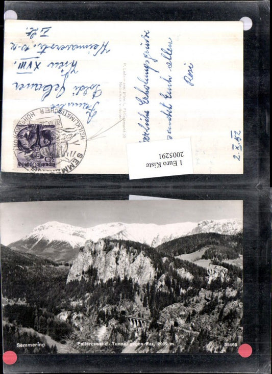 2005291,Semmering Polleroswand-Tunnel geg. Rax