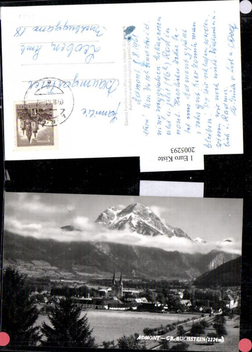 2005293,Admont Totale m. Großen Buchstein