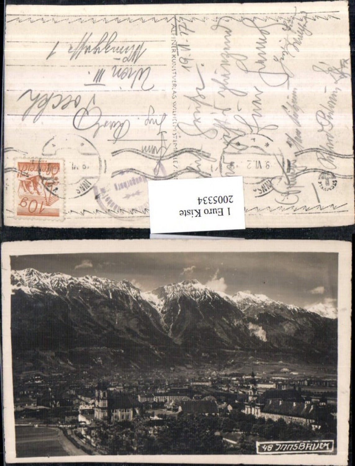 2005334,Innsbruck Totale Bergkulisse