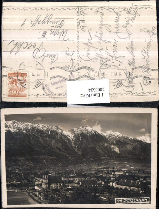 2005334,Innsbruck Totale Bergkulisse