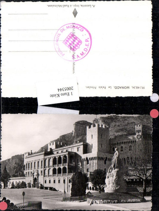 2005344,Monaco Le Palais Princier Fürstenpalast
