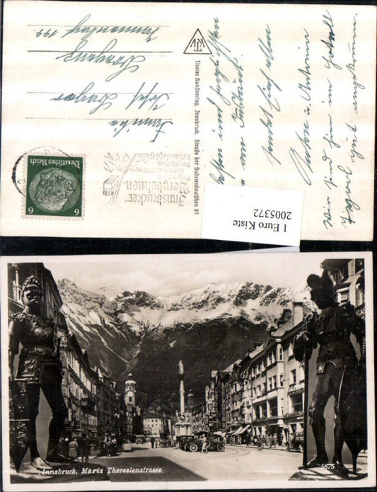 2005372,Innsbruck Maria Theresienstraße Straßenansicht Geschäfte