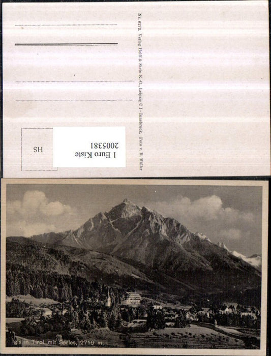 2005381,Igls in Tirol Totale m. Serles