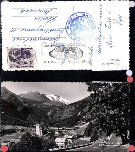 2005401,Heiligenblut Totale m. Großglockner