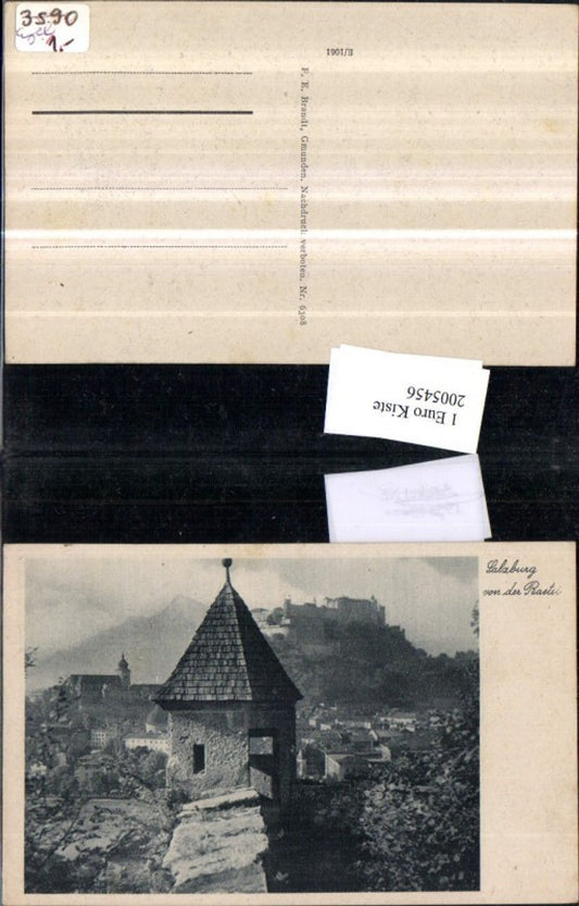 2005456,Salzburg Teilansicht von d. Bastei Turm Festung