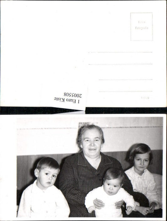 2005508,Foto AK Großmutter m. Enkelkinder Knder