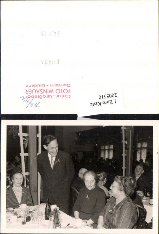 2005510,Foto AK Fest Ältere Personen pub Color-Großlabor Foto Winsauer Dornbirn Bludenz