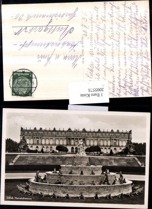 2005528,Schloss Herrenchiemsee m. Brunnen