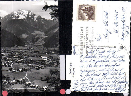 2005561,Mayrhofen im Zillertal Totale m. Grünberg
