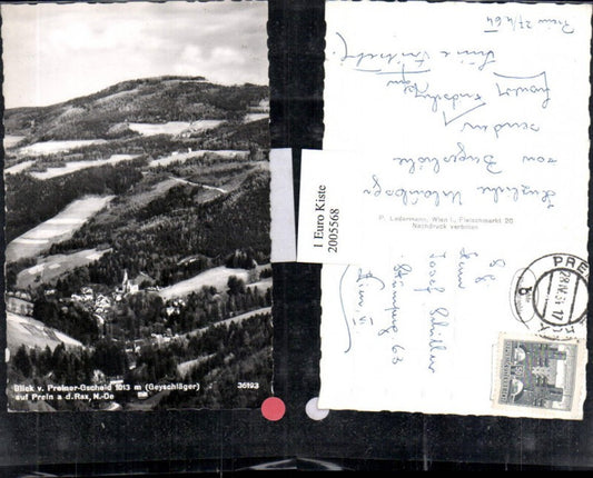2005568,Blick v. Preiner-Gscheid auf Prein an d. Rax Totale