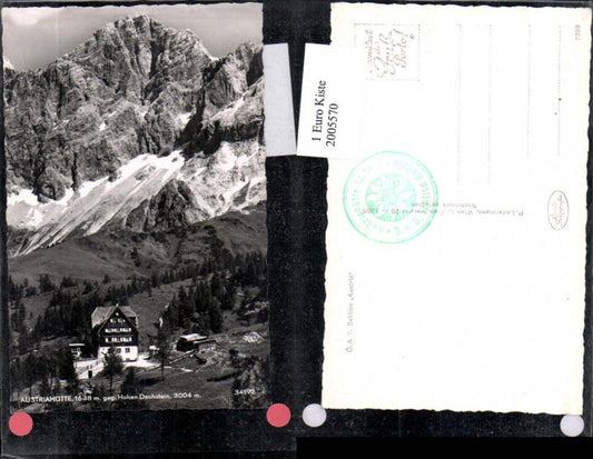 2005570,Austriahütte Berghütte geg. Hohen Dachstein b. Ramsau am Dachstein