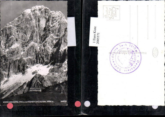2005571,Südwandhütte Berghütte m. Hohem Dachstein b. Ramsau am Dachstein
