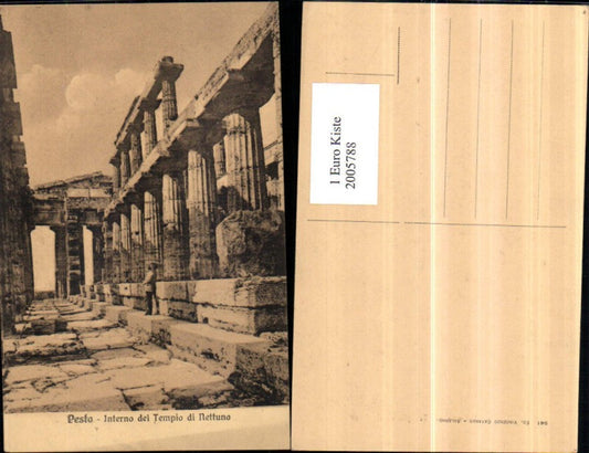 2005788,Pesto Interno del Tempio di Nettuno Tempel