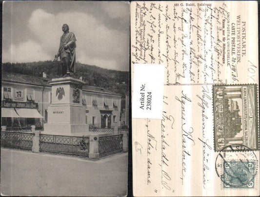 238024,Salzburg Mozart-Denkmal
