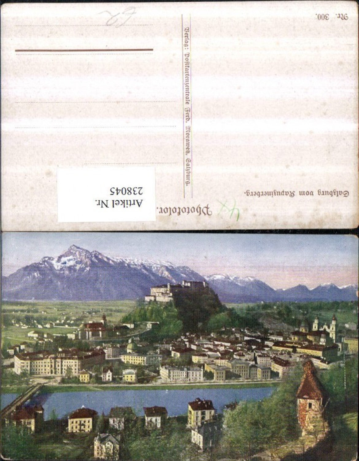 238045,Salzburg Totale v. Kapuzinerberg