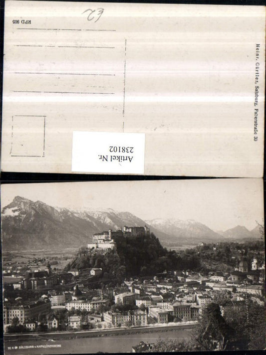 238102,Salzburg Totale v. Kapuzinerberg
