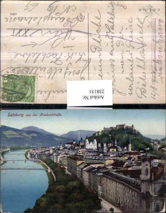 238151,Salzburg Totale von d. Humboldstraße