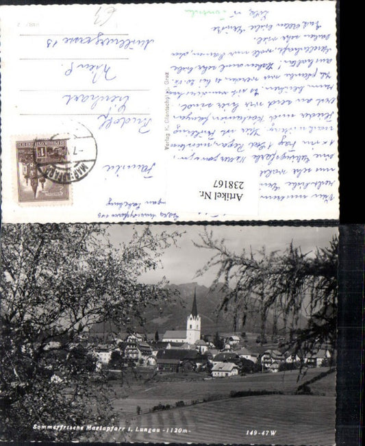 238167,Mariapfarr Totale im Lungau