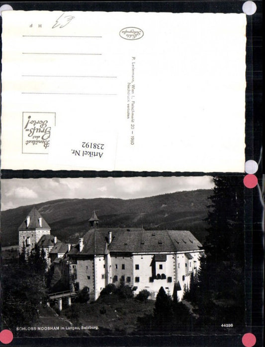 238192,Schloss Moosham b. Unternberg im Lungau