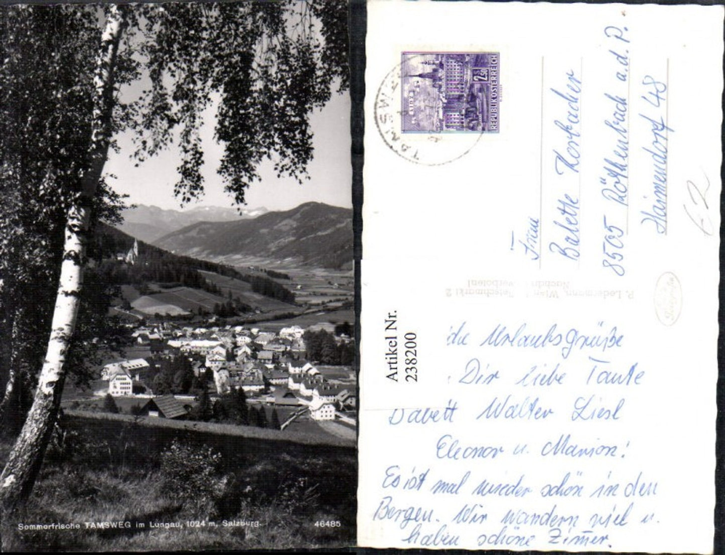 238200,Tamsweg im Lungau Totale