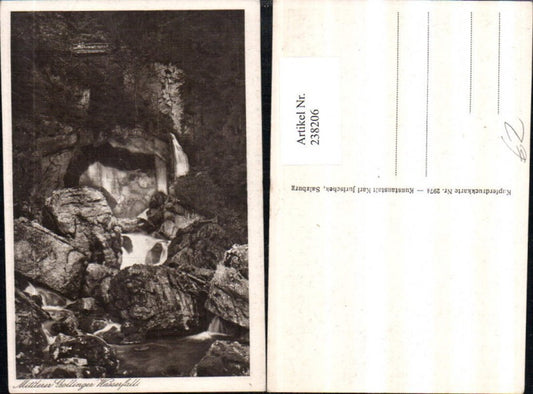238206,Mittlere Gollinger Wasserfall b. Golling