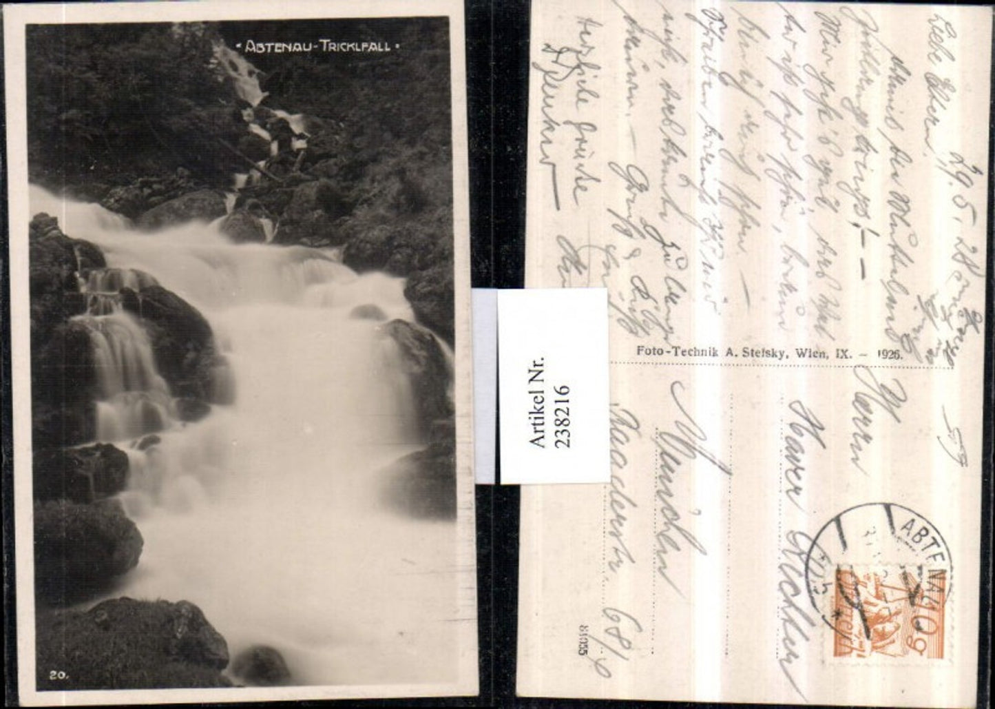 238216,Abtenau Tricklfall Wasserfall