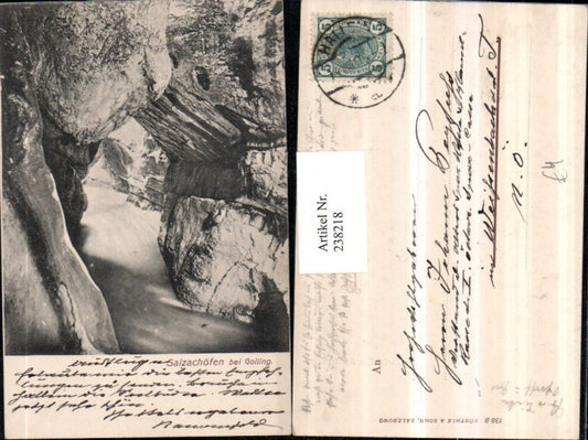 238218,Salzachöfen b. Golling Partie