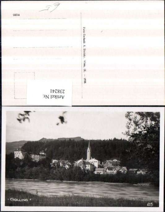 238241,Golling Teilansicht Schloss Partie