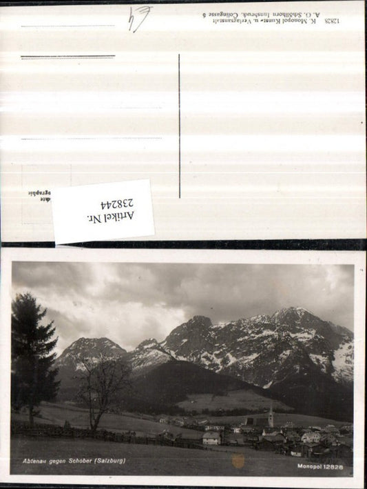 238244,Abtenau Totale geg. Schober