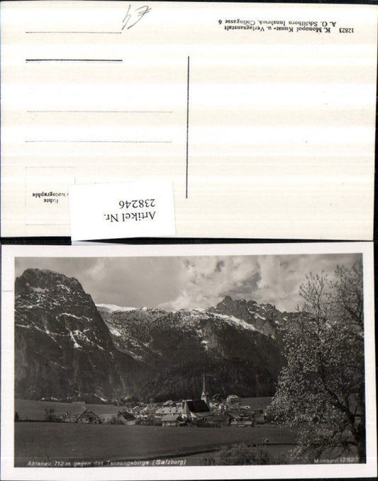 238246,Abtenau Totale geg. d. Tennengebirge