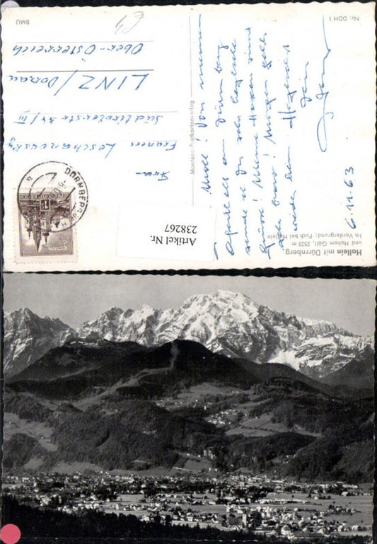 238267,Hallein u. Puch Totale m. Dürrnberg u. Hohem Göll