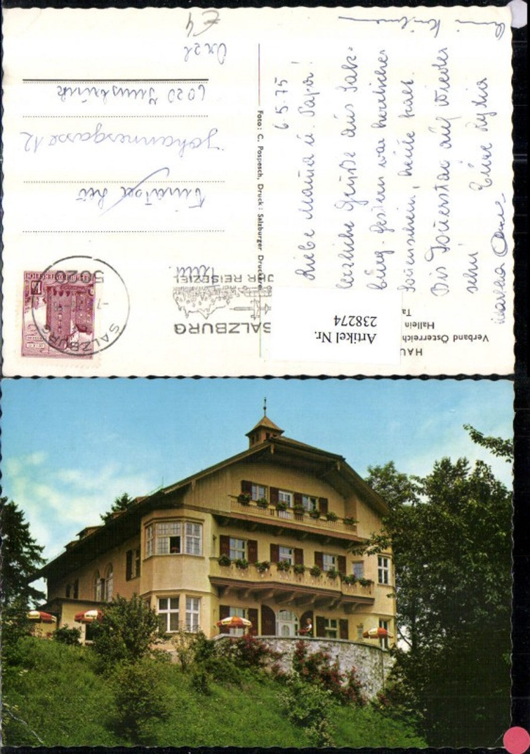 238274,Hallein Haus Rief Hausansicht
