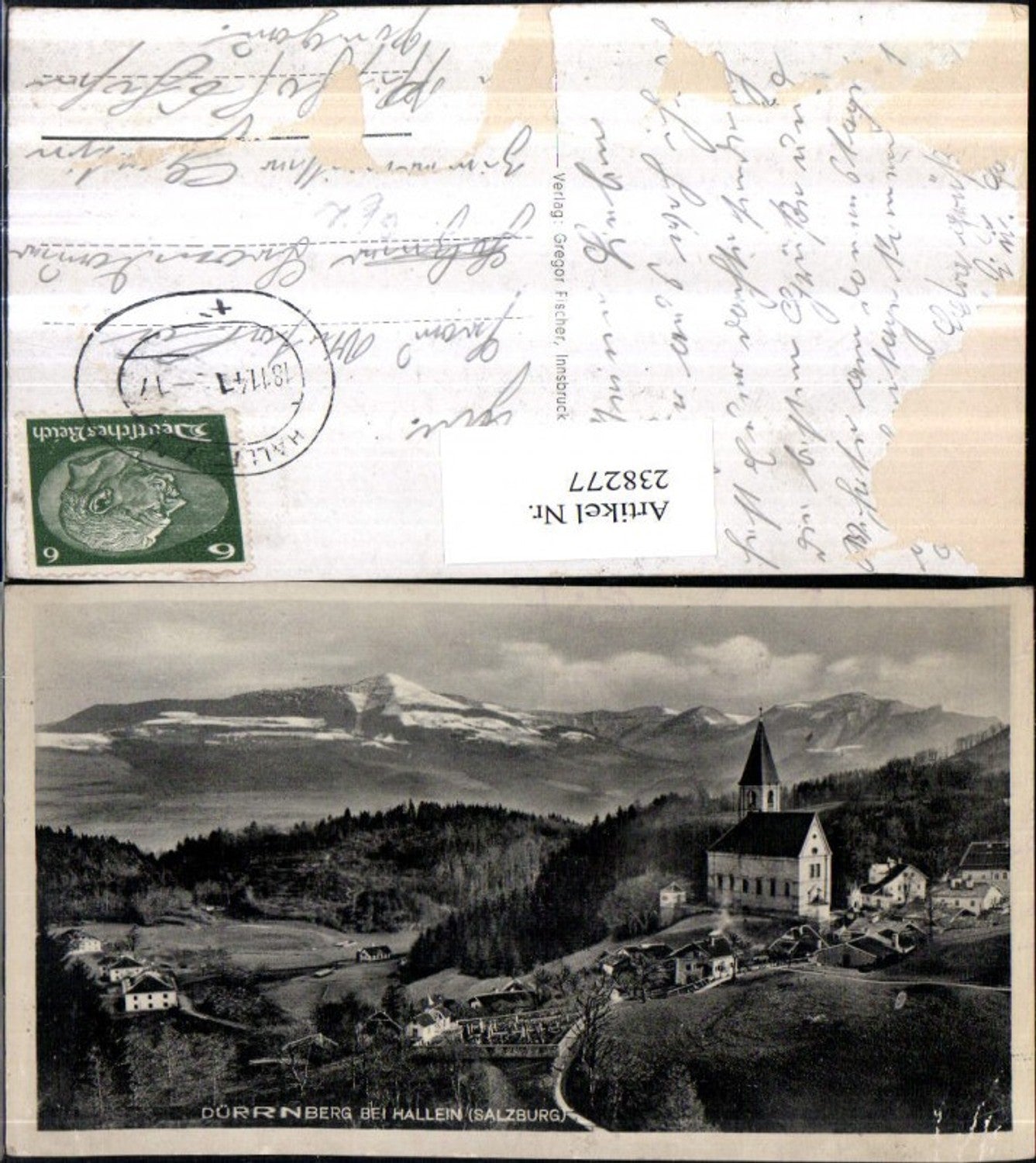 238277,Dürrnberg b. Hallein Totale
