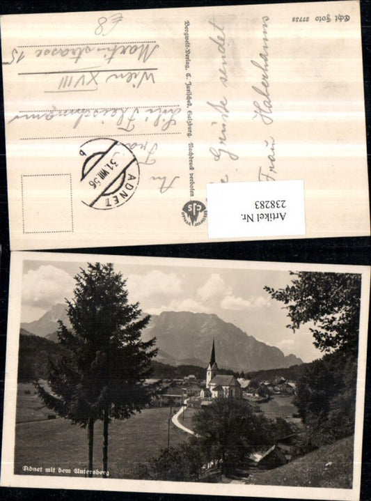 238283,Adnet Totale m. d. Untersberg