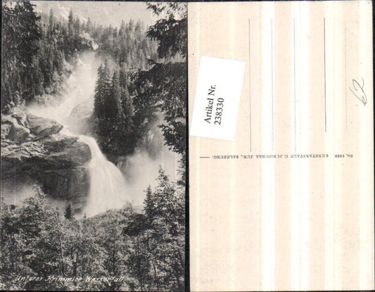 238330,Unterer Krimmler Wasserfall b. Krimml