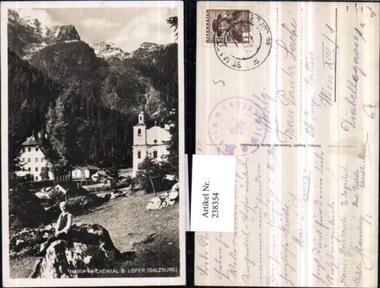 238354,Maria Kirchental b. Lofer Partie Kirche