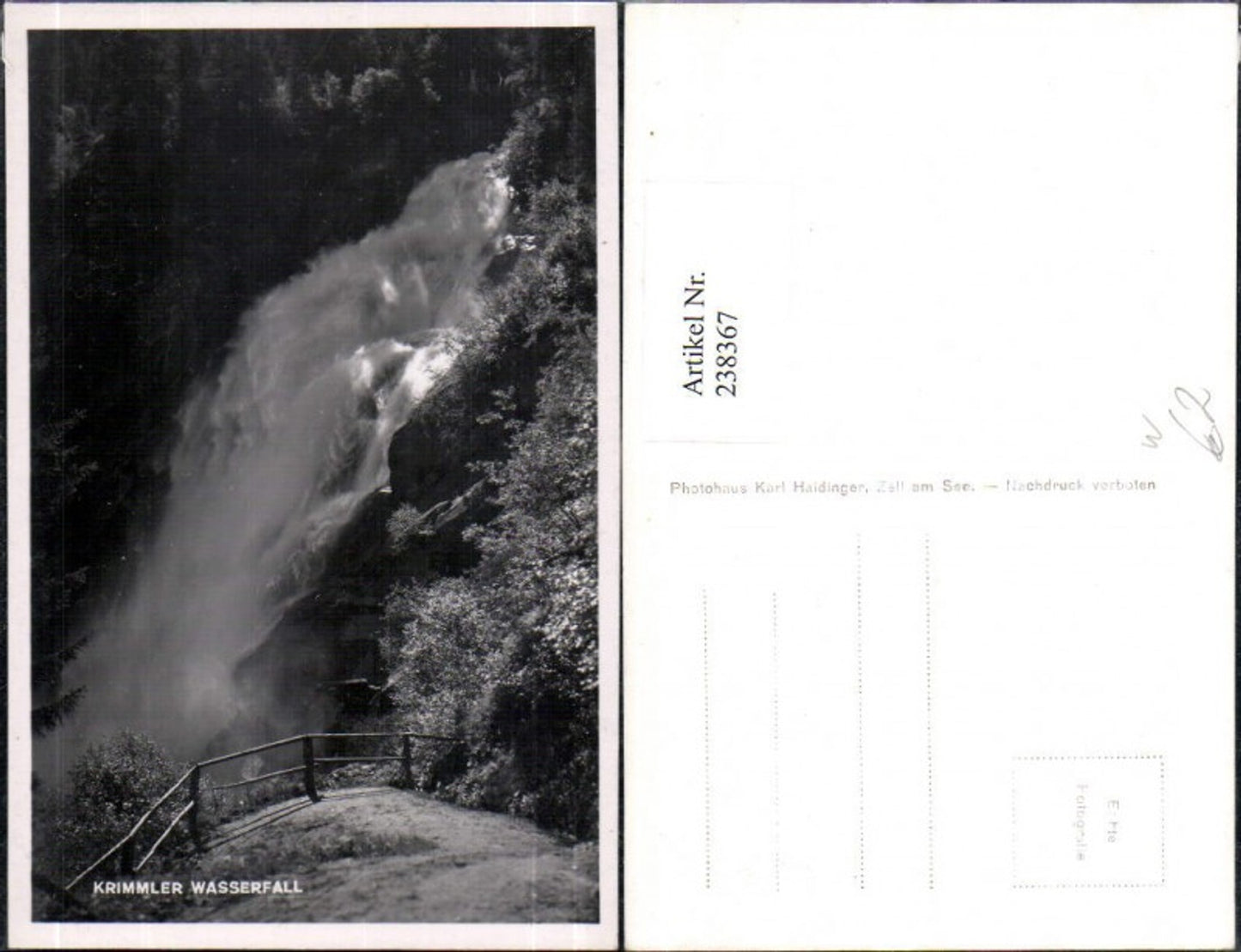 238367,Krimmler Wasserfall b. Krimml