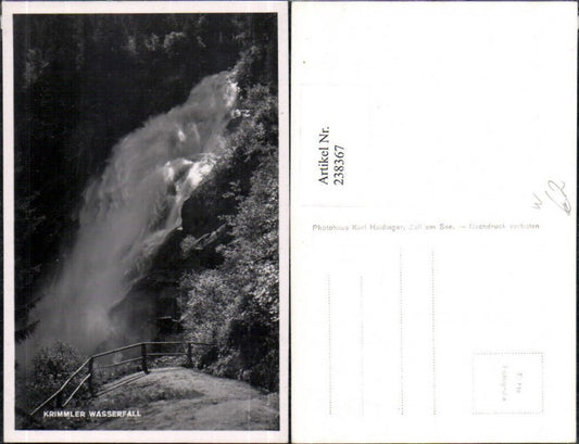 238367,Krimmler Wasserfall b. Krimml
