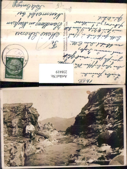 238419,Sonnblick Partie Gletscherbach b. Rauris