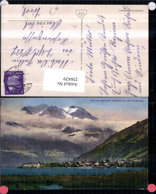 238429,Zell am See Totale m. Imbachhorn u. Hochtenn