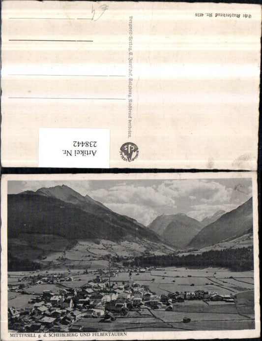 238442,Mittersill Totale geg. d. Scheiblberg u. Felbertauern