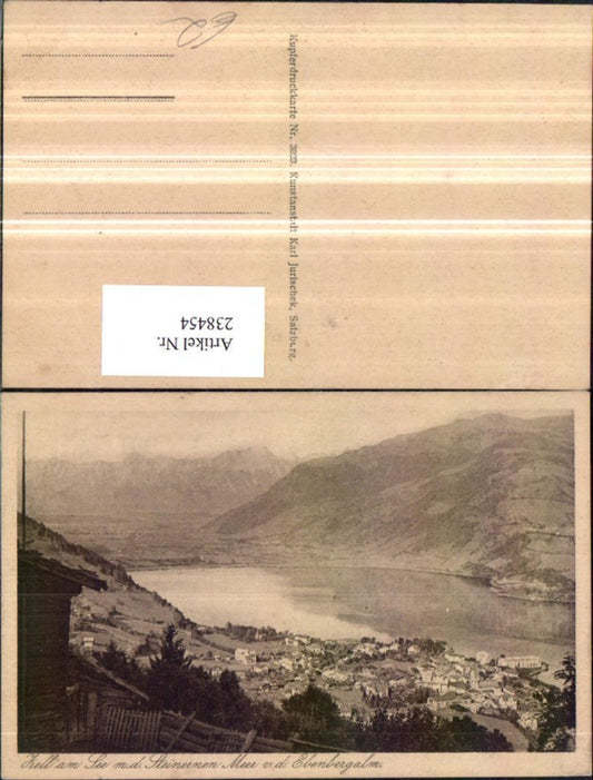 238454,Zell am See Totale m. d. Steinernen Meer u. Ebenbergalm